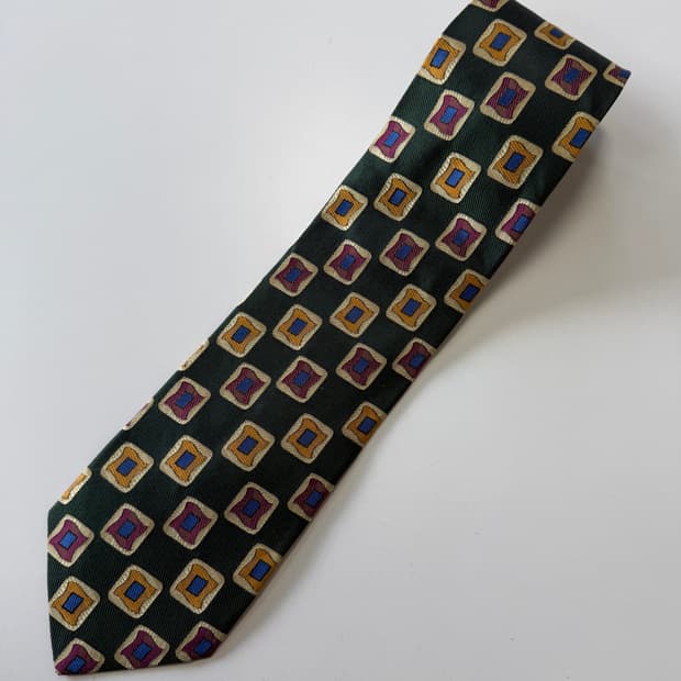 아쿠아스큐텀(Aquascutum) 실크 넥타이 9.2cm