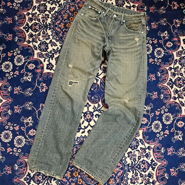 리바이스(Levis) 90's No. 503 빈티지 화이트패치 데님