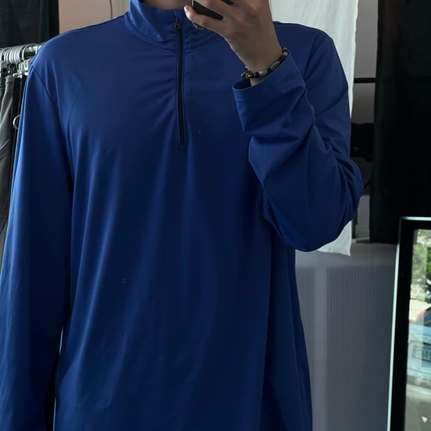 Polo Golf Ralph Lauren 인디고 하프 집업
