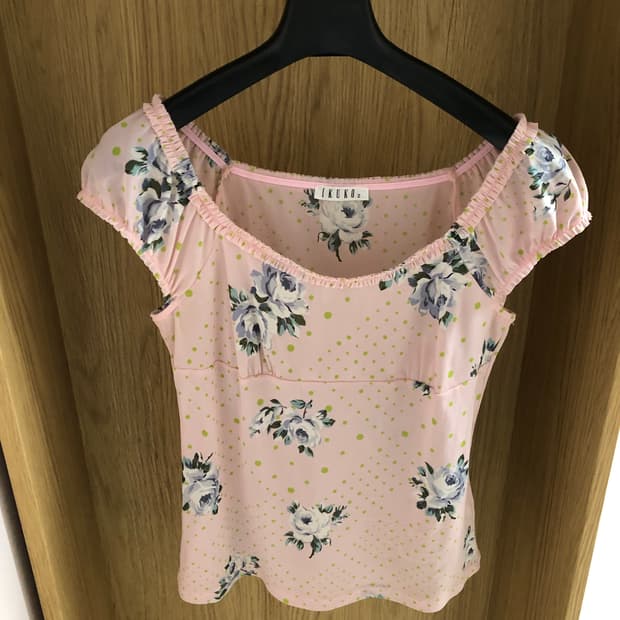 vintage flower top