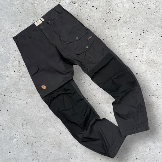 [32] 피엘라벤 G-1000 블랙 카고 바지 팬츠 C458