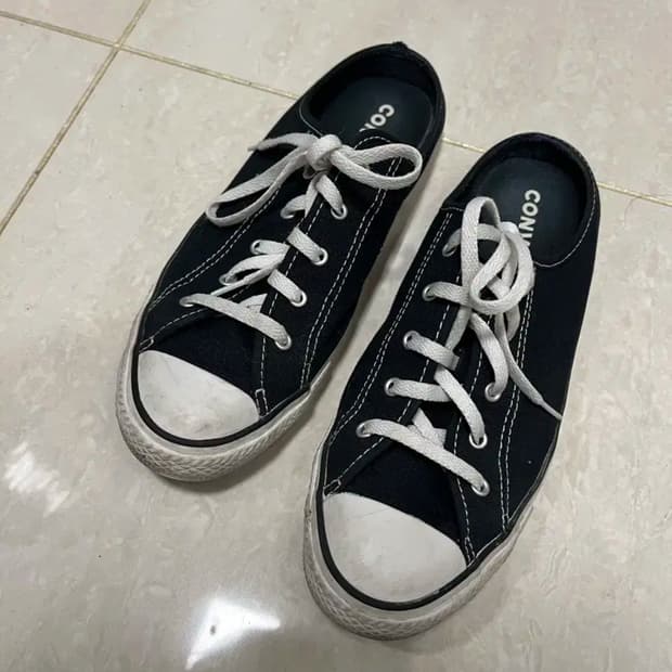 컨버스 뮬 척테일러 블랙 240