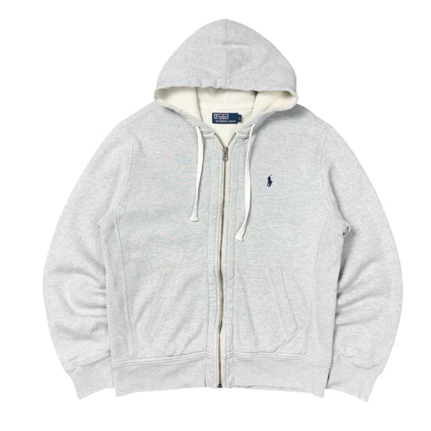 (L) 폴로 랄프로렌 써멀 후드집업 그레이