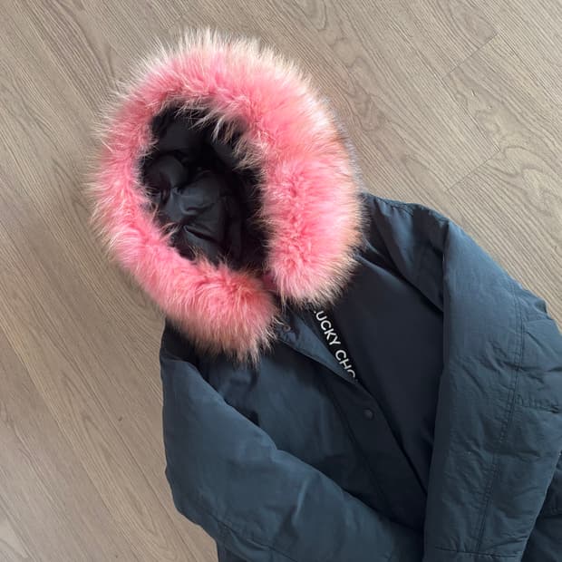 코로롱 럭키슈에뜨 구스 롱패딩  36사이즈