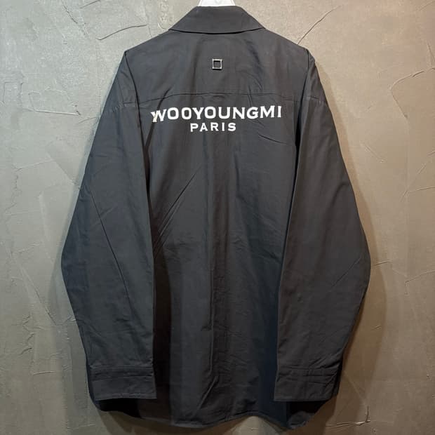 [50] WOOYOUNGMI 우영미 셔츠 블랙