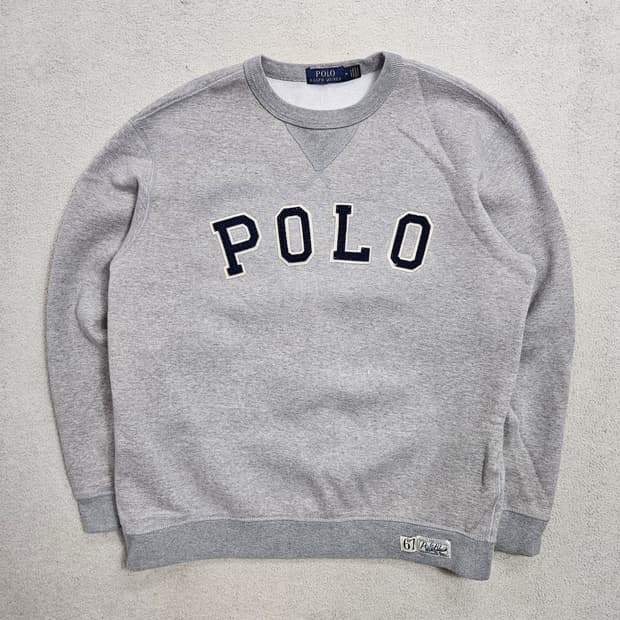 폴로 랄프 로렌 신형 스펠아웃 맨투맨 M