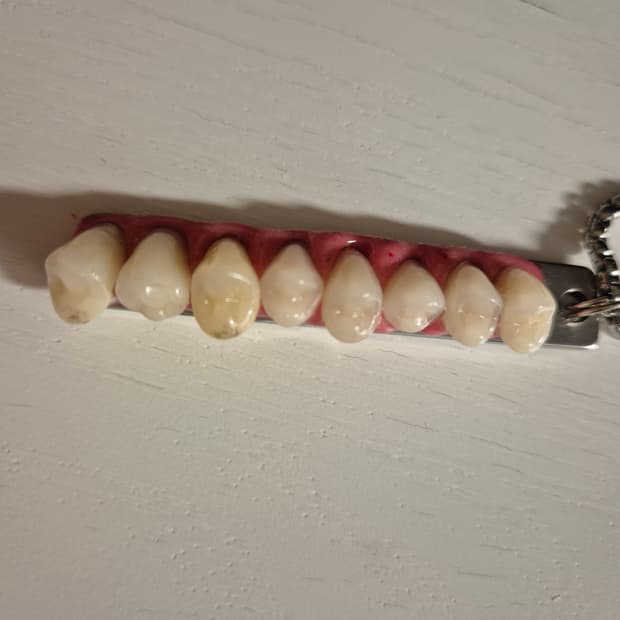 Handmade teeth necklaces