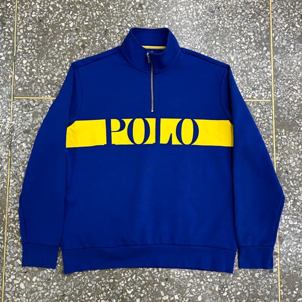 폴로 랄프로렌 하프집업 스웻셔츠 XL