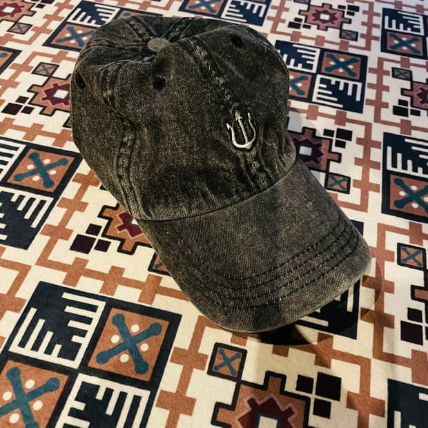 베루툼 데님 볼캡 모자