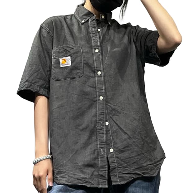 Carhartt charcoal shirts