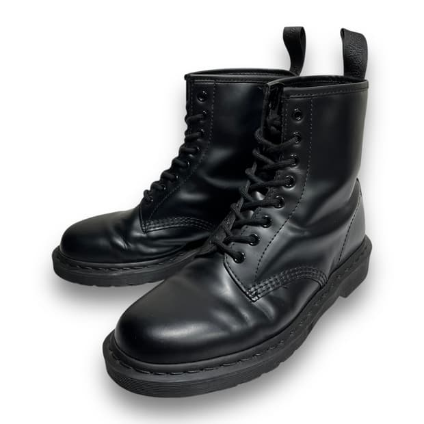 Dr. Martens 8-Hole Mono Dark Boots