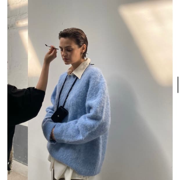 런던플랏 비비 알파카 니트