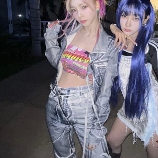 나체 SEAM LINE WASHING JEANS 슬림 라인 워싱 진