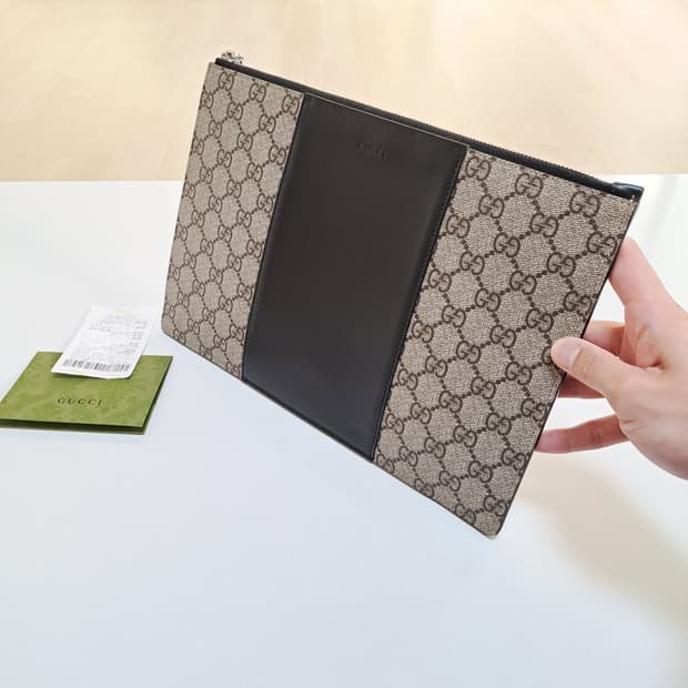 139 -> 22 [100%/정품] 구찌 에덴 GG 수프림 클러치