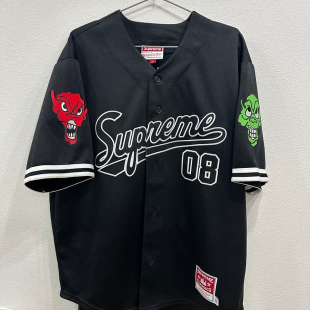 supreme baseball jersey
