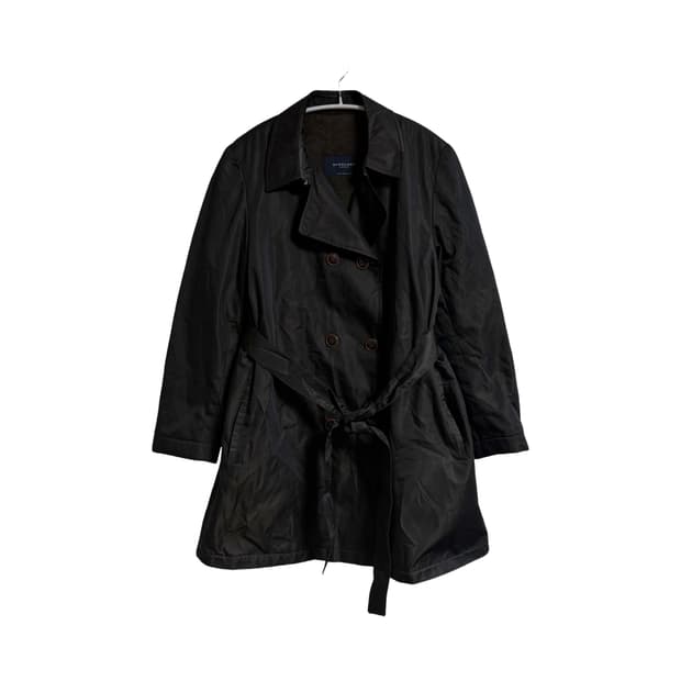 버버리 런던 여성용 벨티드 패딩 코트