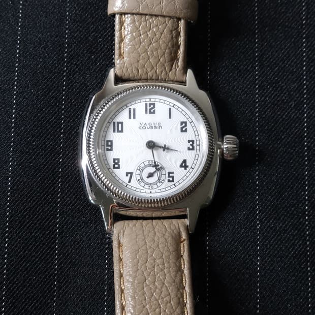 바그 워치 빈티지 레더 시계