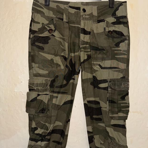 “Unknown” Military Camo Jogger Pants