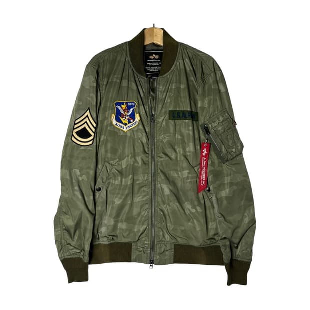 [ALPHA INDUSTRIES] 알파인더스트리 밀리터리 MA-1 자켓