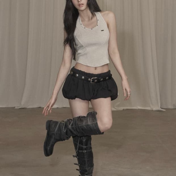 카키포인트 Pumpkin Shorts (black) 펌킨 쇼츠