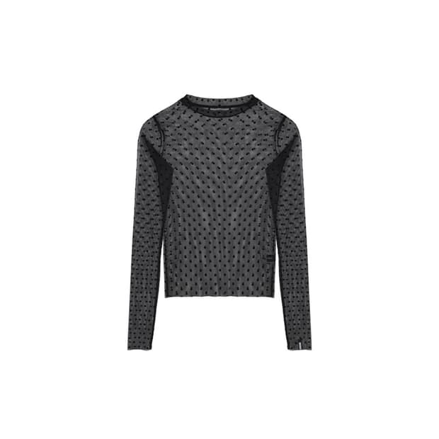 닉앤니콜 시스루티 2장(블랙&화이트)