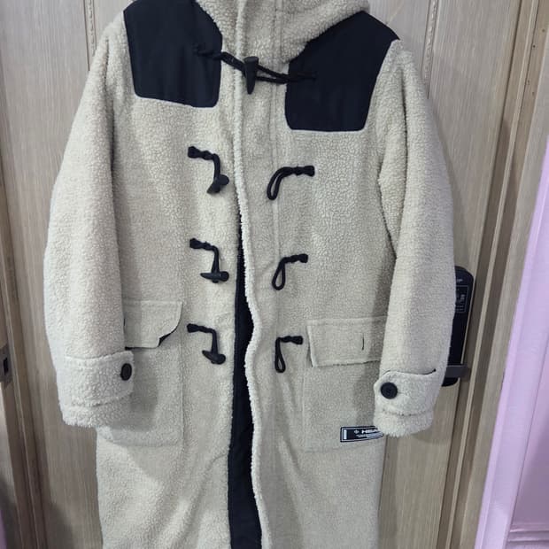 헤드뽀글이 떡볶이 코트