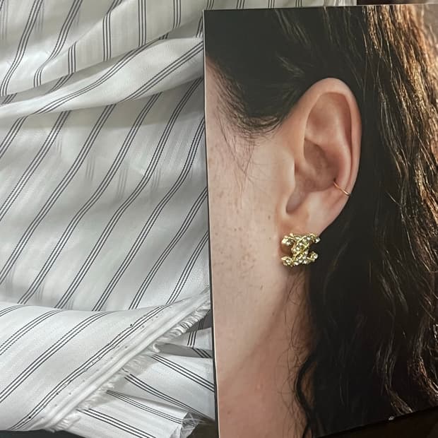 샤넬 빈티지 귀걸이