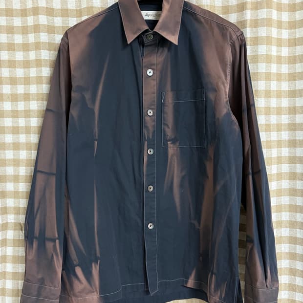 Jiyongkim 22aw 썬블리칭셔츠 미디움