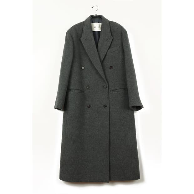 FACADE PATTERN 캐시미어더블코트(S) 파사드패턴 캐시미어코트