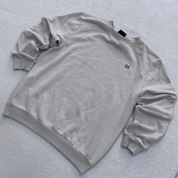 100 머렐 남성 스몰로고 맨투맨 티셔츠 0323E