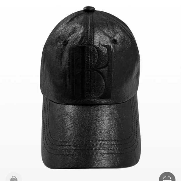 보헤미안서울 심볼 레더 볼캡 모자