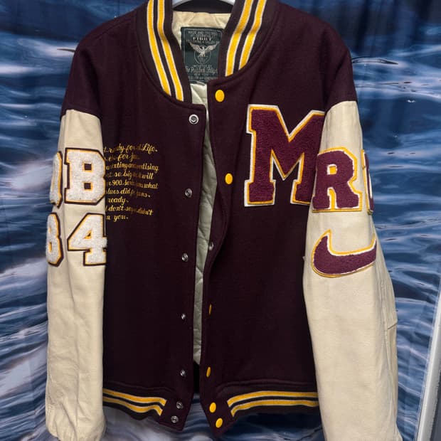 빈티지 바시티 자켓