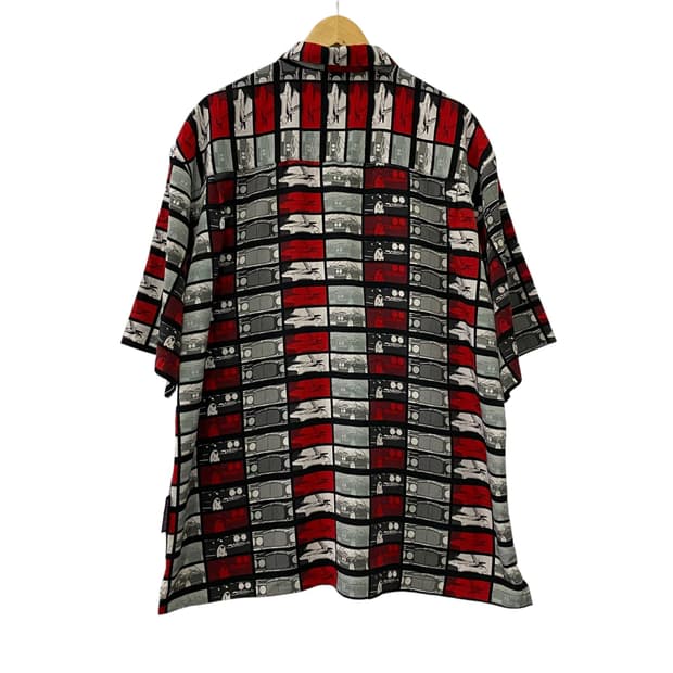 플레이어스 패턴 반팔셔츠(XL)