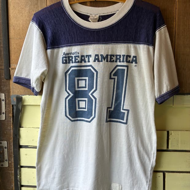 80’s Great America 81 Football Tee