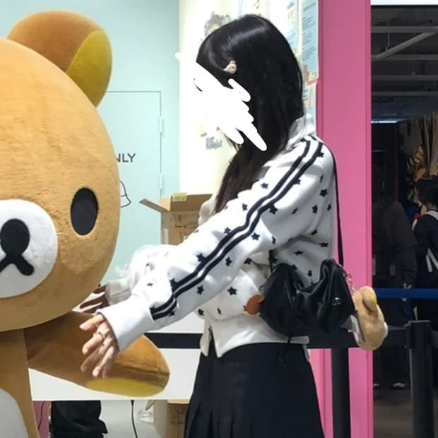 셋업이엑스이 star sporty 집업