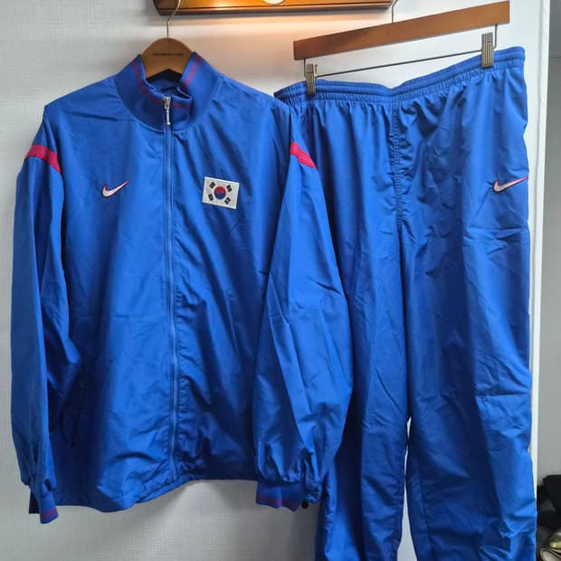 XXL/115) 나이키 98~02 대한민국 국가대표 트레이닝 셋업 팝니다
