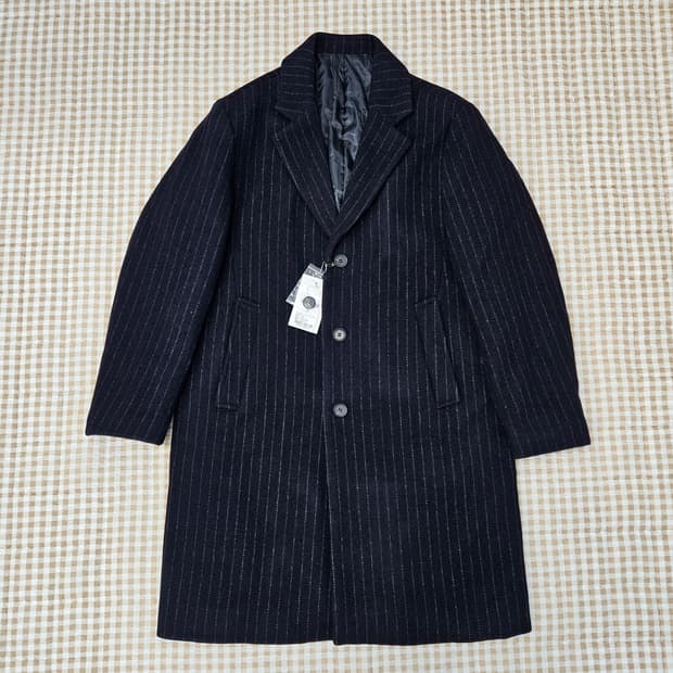 미착용 닉스 세미 오버핏 코트 남자100