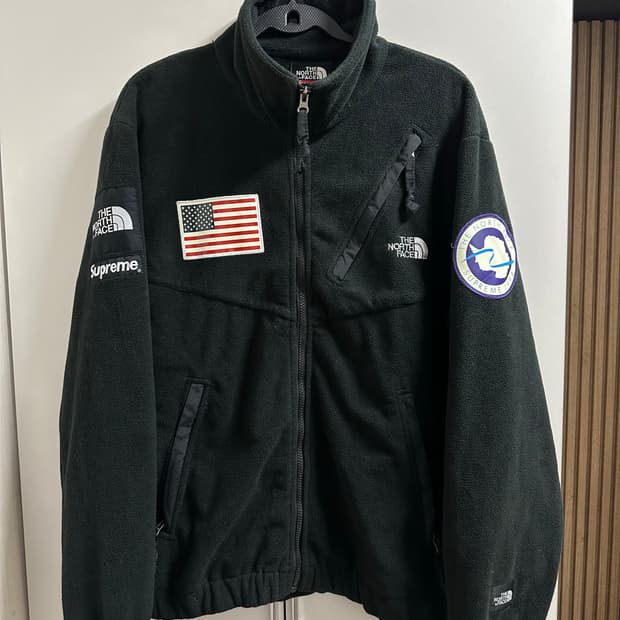 노스페이스 슈프림 플리스 자켓 XL