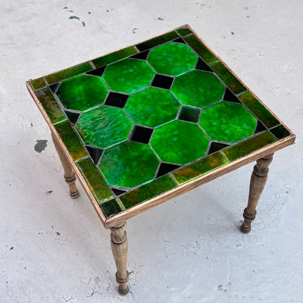 조르주 브리아드 모자이크 타일 협탁 테이블