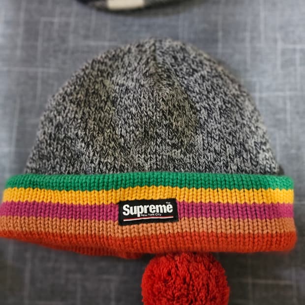 슈프림 레게느낌 비니