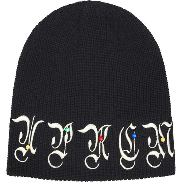 Supreme AOI Gems Beanie Black