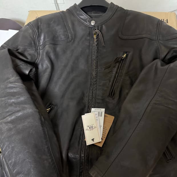 Rrl 슬림 모토레더자켓