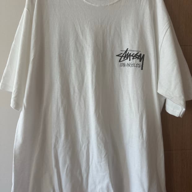 스투시 스탁 로스앤젤레스 반팔티 L 새상품