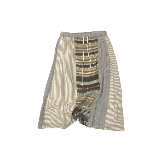 Japanese Vintage Patchwork Skirt