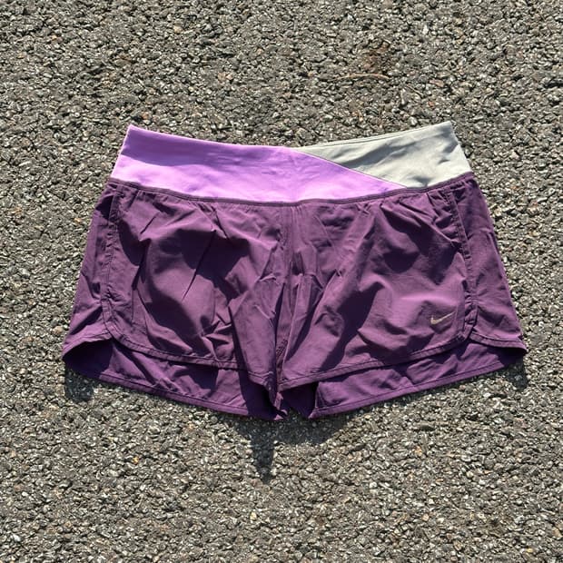 [M] 나이키 여성 퍼플 러닝 쇼츠 반바지