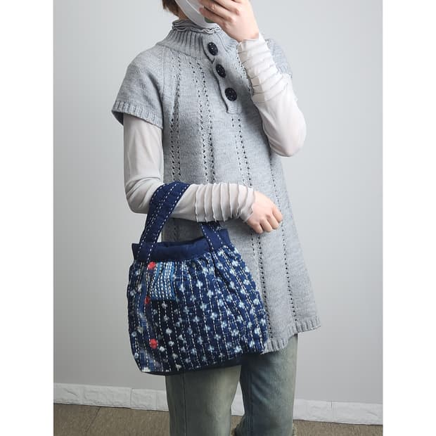 퀼트 토트백