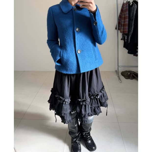 빈티지 울 자켓