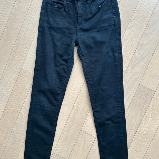 [택포] 씨위 블랙 스키니진 24사이즈 데님 청바지