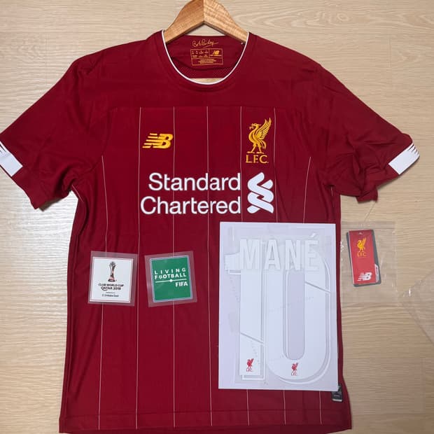 (정품)리버풀 19-20 클럽월드컵 마네 마킹 패치 세트
