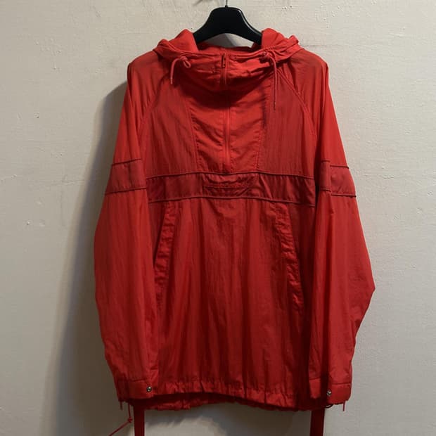 준지 하프집업 나일론 아노락 자켓